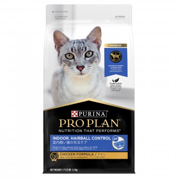 Purina Pro Plan Dry Food Indoor Hairball Control Chicken 1.5kg